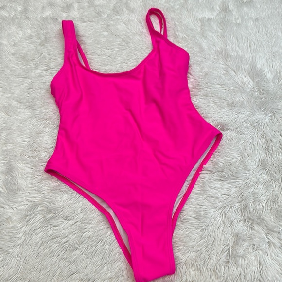 Amazon Swim Amazon Hot Pink Swimsuit Poshmark